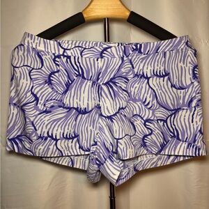 Lilly Pulitzer Purple and White Shorts